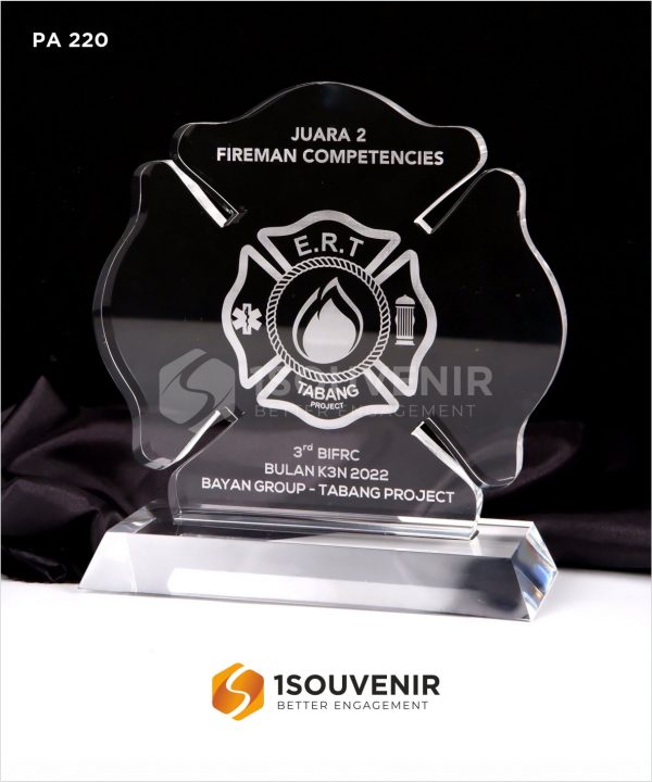 Plakat Akrilik Fireman Competencies