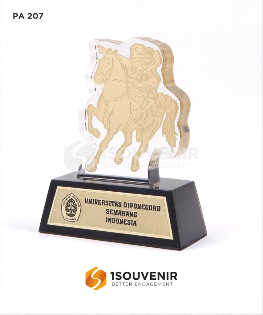 plakat piala - Plakat Akrilik Universitas Diponegoro